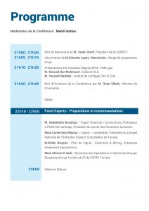 Cabinet de conseil international, IT Advisory Digital BPM2 BPMN cyber sécurité, Conseil en Management Tunisie Consultant contrôle de gestion Contrôle de gestion, Tableau de bord, coût de revient, analytique, gestion de production, Transformation opérationnelle Financement PME Business Transformation Mise à niveau PME Audit Stratégique Tunisie mise en œuvre plan d’action PMO gestion de projet, Audit organisationnel, charte de pouvoirs, Système d'information industriel Automatisation des processus Tunisie, E-commerce accès à l’export CRM, Audit interne, Audit externe, Commissaire aux comptes, IFRS, comptes consolidés, CGA, Tunisie, Elaboration Fiches de fonction Tunisie Consultant Organisation entreprises Changement, Renforcements des capacités KPI Business Plan, rentabilité Comptabilité assistance comptable Investissement étranger fiscal, juridique externalisation, outsourcing paie, social, primes contrôle fiscal, Expatrié Formalités Reporting Domiciliation, Constitution BPO Tunisie Création Société, établissement, succursale implantation Baromètre PME Tunisie, TPE CONECT PNUD, Audit informatique Audit sécurité informatique Consultant Système d'information en Tunisie,AMOA Système d'information RH, CRM, ERP, SIC, BI, GPAO, Workflow en Tunisie